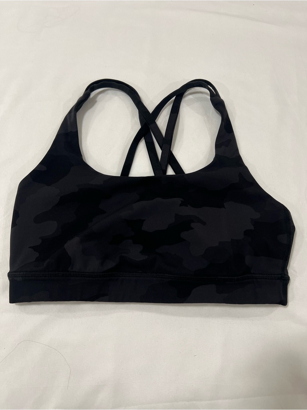 Lululemon Free To Be Serene Bra *Light Support – Camo Grey, Size 6
